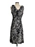 Calvin Klein Animal Print Gray Casual Dress Size S - photo 2
