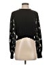 Maurices Black Long Sleeve Blouse Size M - photo 1