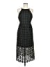 Aqua 100% Polyester Black Cocktail Dress Size M - photo 1