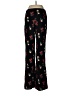 Forever 21 Floral Black Casual Pants Size M - photo 2