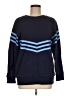 Sail to Sable 100% Cotton Stripes Blue Sweatshirt Size M - photo 1