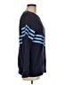 Sail to Sable 100% Cotton Stripes Blue Sweatshirt Size M - photo 4