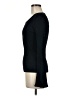Milly Black Long Sleeve Top Size M - photo 5