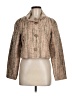 Badgley Mischka Tweed Gold Jacket Size 8 - photo 1