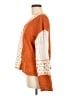 Shein Orange 3/4 Sleeve Blouse Size 6 - photo 5
