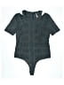 BCBGMAXAZRIA Teal Bodysuit Size L - photo 1