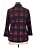 Eden & Olivia Plaid Red 3/4 Sleeve Blouse Size XL - photo 2