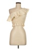 Shein 100% Polyester Ivory Sleeveless Top Size 2 - photo 1