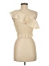 Shein 100% Polyester Ivory Sleeveless Top Size 2 - photo 2