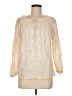Assorted Brands 100% Cotton Ivory Long Sleeve Blouse Size M - photo 1