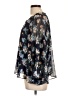 Kohl's 100% Polyester Blue 3/4 Sleeve Blouse Size L - photo 5