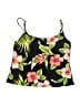 Assorted Brands Floral Black Swimsuit Top Size 14 - photo 1