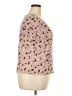 J.Jill 100% Polyester Floral Polka Dots Pink Short Sleeve Top Size 2X - photo 4