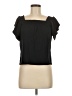J.Crew 100% Cotton Black Short Sleeve Top Size XS - photo 1