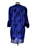 Reformed Blue 3/4 Sleeve Blouse Size L - photo 2