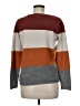 Pinque Color Block Gray Pullover Sweater Size M - photo 2