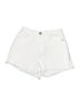 Missguided 100% Cotton White Shorts Size 0 - photo 1