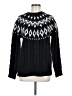 Magaschoni Argyle Black Pullover Sweater Size M - photo 1