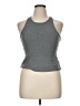 Just Fab Gray Tank Top Size XL - photo 1