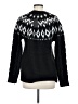 Magaschoni Argyle Black Pullover Sweater Size M - photo 2