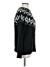 Magaschoni Argyle Black Pullover Sweater Size M - photo 4