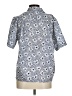Diane von Furstenberg Paisley Blue Short Sleeve Blouse Size M (estimated) - photo 2