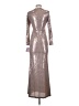 Morgan & Co. Metallic Silver Cocktail Dress Size XS - photo 2