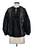 Levi's 100% Cotton Black 3/4 Sleeve Blouse Size S - photo 1