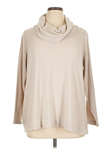 Joan Vass New York Turtleneck Sweater (view 1)