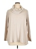 Joan Vass New York Tan Turtleneck Sweater Size 1X - photo 1