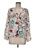 Adrienne Vittadini 100% Polyester Ivory 3/4 Sleeve Blouse Size M - photo 1