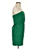 Gianni Bini Solid Green Cocktail Dress Size S - photo 4