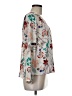 Adrienne Vittadini 100% Polyester Ivory 3/4 Sleeve Blouse Size M - photo 4