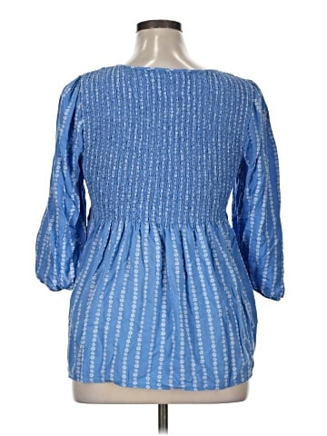 Croft & Barrow Long Sleeve Blouse (view 2)
