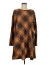 Versona Argyle Brown Casual Dress Size M - photo 1