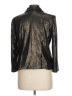 Diane von Furstenberg 100% Polyester Metallic Gold Blazer Size 12 - photo 2