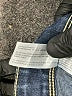 Here & There Solid Blue Jeans Size 152 - photo 4