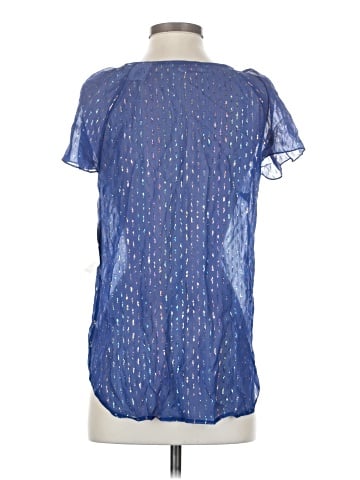 Ella Moss Short Sleeve Silk Top (view 2)