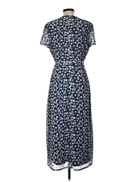 white christmas dresses Madewell Blush Pink V-Neck Linen Blend Midi Dress