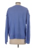 Le Lis 100% Polyester Blue Pullover Sweater Size S - photo 2