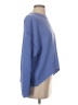 Le Lis 100% Polyester Blue Pullover Sweater Size S - photo 4