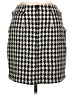 Express Houndstooth Black Casual Skirt Size 10 - photo 2