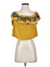 Style Envy 100% Rayon Yellow Sleeveless Blouse Size S - photo 1