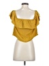 Style Envy 100% Rayon Yellow Sleeveless Blouse Size S - photo 2