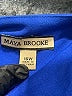 Maya Brooke Blue Jacket Size 16W - photo 6