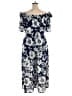 Luxology 100% Polyester Blue Jumpsuit Size 16 - photo 2