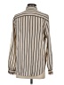Ann Taylor Stripes Ivory Long Sleeve Blouse Size S - photo 2