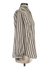 Ann Taylor Stripes Ivory Long Sleeve Blouse Size S - photo 4