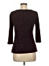 Ann Taylor Burgundy 3/4 Sleeve Top Size M - photo 2