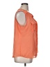 Mix & CO Orange Sleeveless Button-Down Shirt Size XL - photo 4